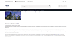 Desktop Screenshot of houstonavrental.com