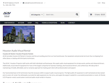 Tablet Screenshot of houstonavrental.com
